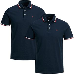 Jack & Jones Heren poloshirt 2 pack Paulos - Slim Fit