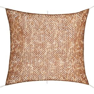 The Living Store Camouflage Net - Voertuig en Object Verborgen - 2x3m - Polyester Oxford - Beige