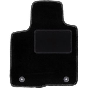 Bestuurdersmat zwart voor: Lancia Ypsilon III hatchback (2011-)