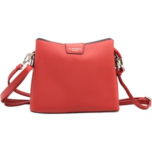 Flora&Co - Paris - Handtas/schoudertas - korte en lange riem - rood