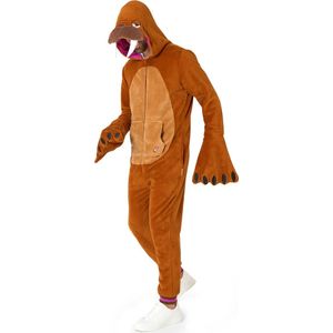 OppoSuits Walrus Onesie - Walrus Fleece Jumpsuit - Carnavalskleding - Dieren Verkleedpak Voor Dames & Heren - Beige - XS