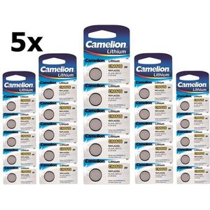 Camelion CR1616 3v lithium knoopcelbatterij - 25 Stuks (5 Pakjes a 5 stuks)