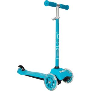 Evo minicruiser step met 3 wielen, kleur Blauw, opvouwbaar, kinderstep, step