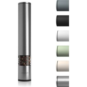 LARS NYSØM - 'Lagom' Peper en zoutmolen XL - 1 stuk (28,8cm) - Verstelbae maalgraad - Roestvrijstaal Stainless Steel