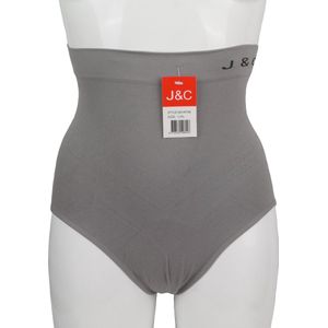 Dames tailleslip corrigerend Grijs J&C - maat L/XL