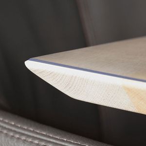 TRENTE - Doorzichtig Tafelkleed 2mm - 100% transparant tafelzeil - 90cm x 110cm