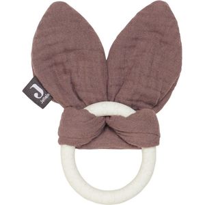 Jollein Bijtring Siliconen Bunny Ears - Chestnut