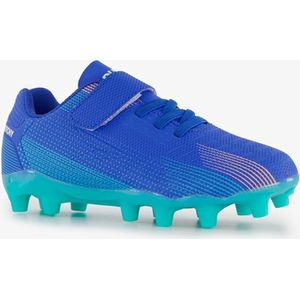 Dutchy kinder voetbalschoenen FG blauw groen - Maat 26 - Uitneembare zool