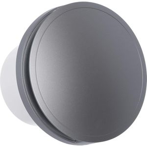 Badkamer Ventilator met Timer Ø 100 mm Zilver Kogellagers Efficiënte Ventilatie Badkamer Keuken Toilet