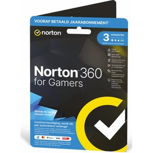 Norton 360 for Gamers 50GB - 1 Gebruiker/3 Devices - 12 Maanden