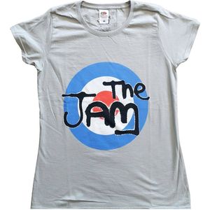 The Jam - Spray Target Logo Dames T-shirt - 2XL - Grijs