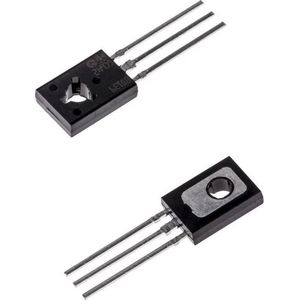 STMicroelectronics BD139 NPN Transistor, 3 A, 80 V, 3-Pin SOT-32, verpakt per 2 stuks