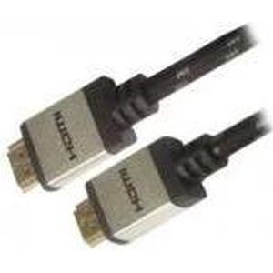 ADJ KABHDM300-00069 300-00069 HDMI2.0 A/V Cable, 4K 2160p, M/M, 2m, Cottonwrap, Black/Silver