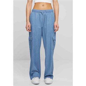 Urban Classics - Light Denim Cargobroek - XXL - Blauw