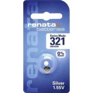 Renata 321 Silver SR616SW 1 stuk