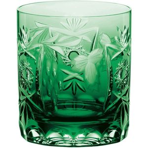 Nachtmann whiskyglas Pur Grape van hoge kwaliteit, smaragdgroen, glas, kristalglas, 9 cm, 35897