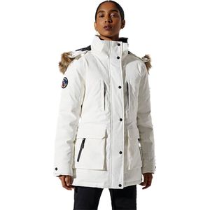 Superdry Everest Down Snow Jas Wit S Vrouw