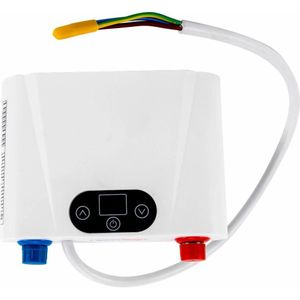 elektrische doorstroom verwarmer - 5,5 kW drukvaste - waterdichte elektrische doorstroomverwarmer - voor onder de gootsteen 220 V - mini-schat voor snel verwarmende keukens - schat aan warm water - Moederdag cadeautje