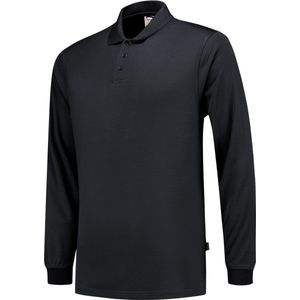 Tricorp 202005 Poloshirt UV Block Cooldry Lange Mouw - Marineblauw - S