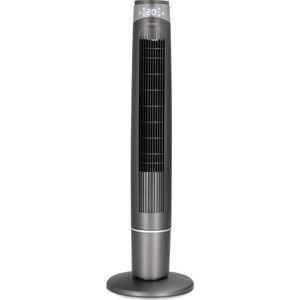 Monzana Ventilator met Afstandsbediening - 120cm/3 Standen – Zilver