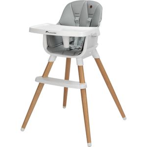 Bebeconfort Abelia, kinderstoel vanaf 6 maanden, om te vormen kinderstoel, vanaf 6 maanden tot circa 3 jaar, tot 15 kg, Mineral Gray