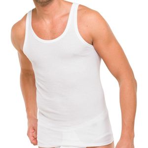 Schiesser Heren onderhemd 2 pack Cotton Essentials fijnrib
