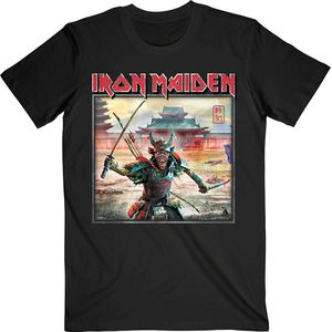 Iron Maiden - Senjutsu Album Palace Keyline Square Heren T-shirt - L - Zwart