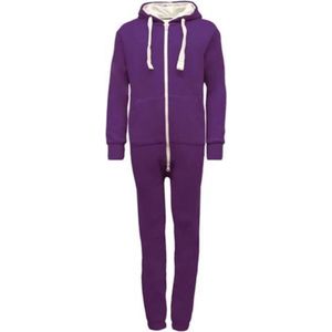 JC Blue - Paarse Onesie kinderen - Onesie Jongens - Onesie Meisjes - Maat 152