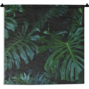 Wandkleed - Planten - Jungle - Bladeren - 60x60 cm - Wandtapijt
