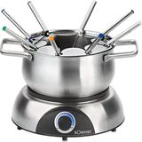 Bomann FD 2248 CB FonduesetRoestvrij staal - Fondue Set - Zilver - Zwart