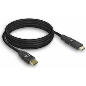 ACT HDMI Glasvezel kabel met afneembare connector – 4K@60Hz – Active Optical Cable (AOC) - HDMI Kabel 10 meter – AK4100