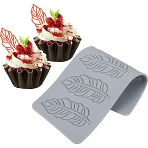 Siliconen Bakvorm Bladeren Vorm Cake - Fondant Candy Mold - Suikerpasta Chocolade Butter