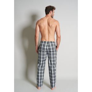 TOM TAILOR heren pyjama- of loungebroek - middengroen geruit - Maat: L