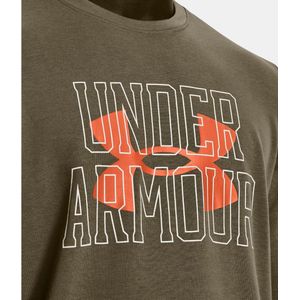 Under Armour Rival Terry Logo Crew-Tent / / Team Orange