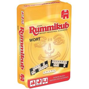 Rummikub WORT Kompakt Rummikub Wort Bordspel Op speelstenen gebaseerd