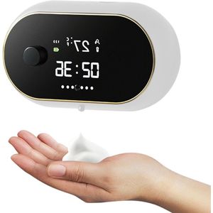 Wandgemonteerde automatische bewegingssensor vloeibare zeepdispenser - USB-oplaadbaar - Badkamer/keuken