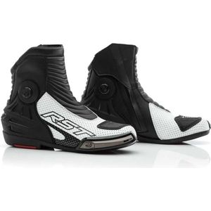 RST Tractech Evo III Short Ce Mens Boot Black White 45 - Maat - Laars