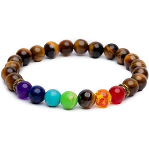 Badu Chakra Armband - Tijgeroog - Bescherming