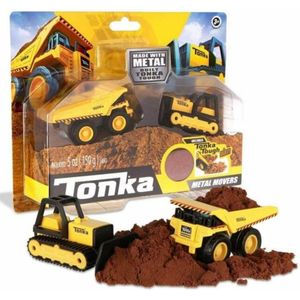 Tonka Bulldozer En Laadwagen Junior Staal Geel/zwart