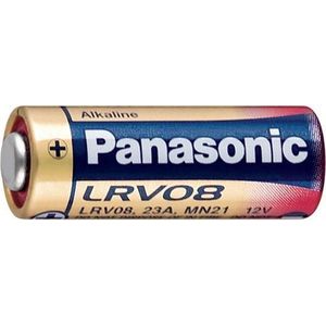 Panasonic 23A LRV08 Alkaline 12V niet-oplaadbare batterij