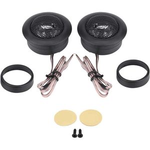 Tweeters Ronde Super Power Luide - 12V 120W 2 Stuks auto luidspreker .