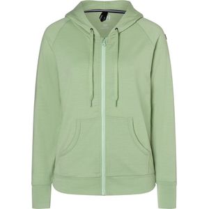 Super Natural - Women - Essential Zip Hoodie - Celadan green - Maat S