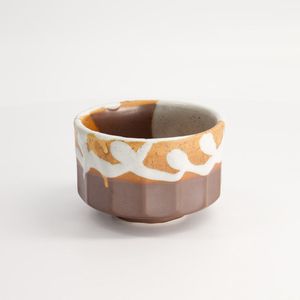Tokyo Design Studio - Matcha Kom - Matcha bowl - Thee kop - Licht Bruin - 11.5x7.5cm - 400ml
