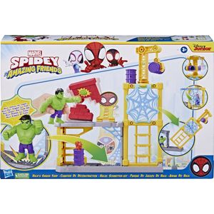 Marvel Spidey and His Amazing Friends Hulk's Playset - Speelfiguur