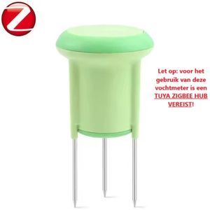 Tuya Zigbee 3.0 - Slimme Bodemsensor - Temperatuur & Vochtigheid - IP66 Waterdicht - Draadloze App-bediening