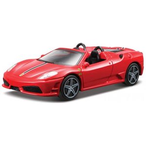 Ferrari Scuderia Spider 16m Race & Play 1:43 rood