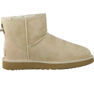 UGG CLASSIC MINI II W - Gevoerde laarzenSnowbootsDames laarzen - Kleur: Wit/beige - Maat: 38