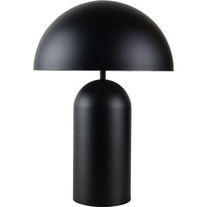 Tafellamp Best 35 Zwart/Wit - hoogte 50cm - excl. 2x E27 lichtbron - IP20 - snoerdimmer > lampen staand zwart wit | tafellamp zwart wit | tafellamp slaapkamer zwart wit | tafellamp woonkamer zwart wit | design lamp zwart wit | lamp modern zwart wit