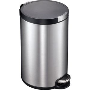 EKO - Artistic pedaalemmer 20 ltr, EKO - Stainless steel Plastic - mat RVS