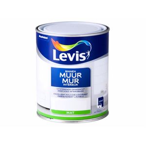 Levis muur binnen mat RAL 1007 1L